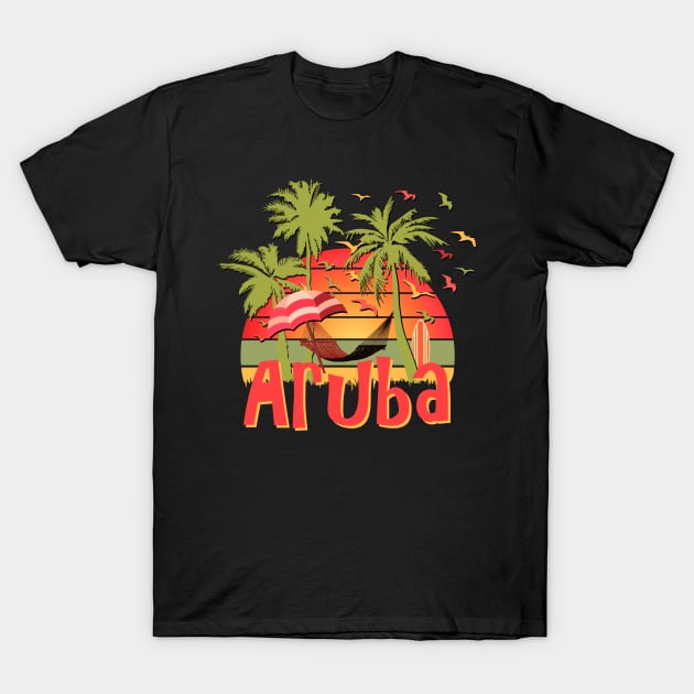 Aruba T-Shirt by Nerd_art